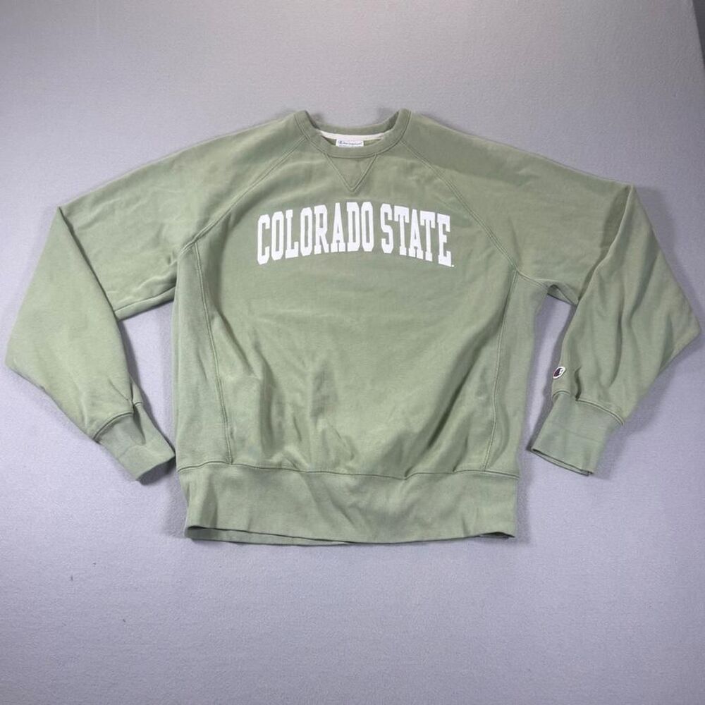 Champion Men's Green Sweatshirt